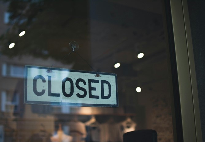 Closed September Weekend (Friday 26th - Monday 29th)